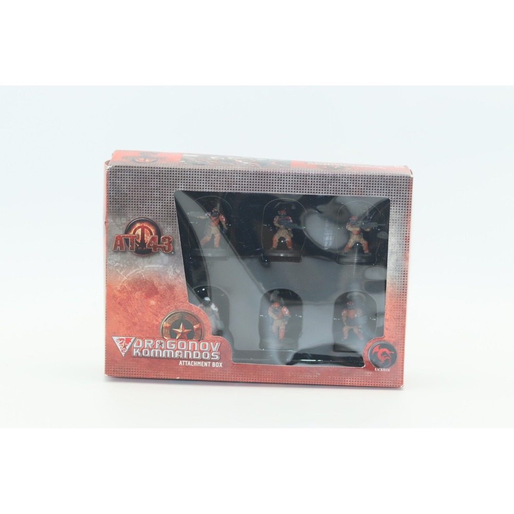 Rackham AT-43 Dragonov Kommandos Attachment Box Red Blok Miniatures RBEL04
